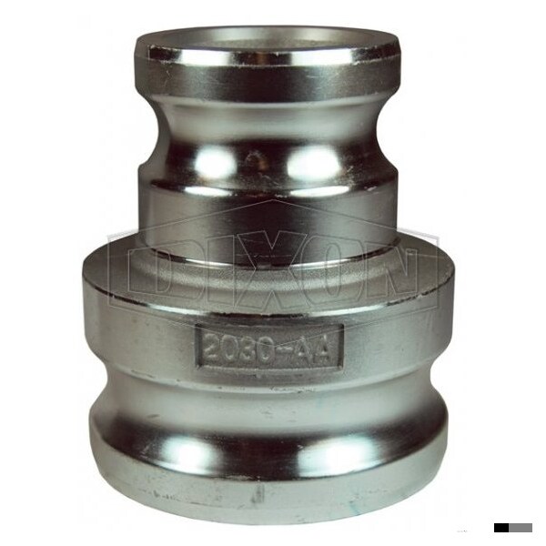 Type AA Global Cam and Groove Spool Adapter, 2 x 3 in, Male Adapter